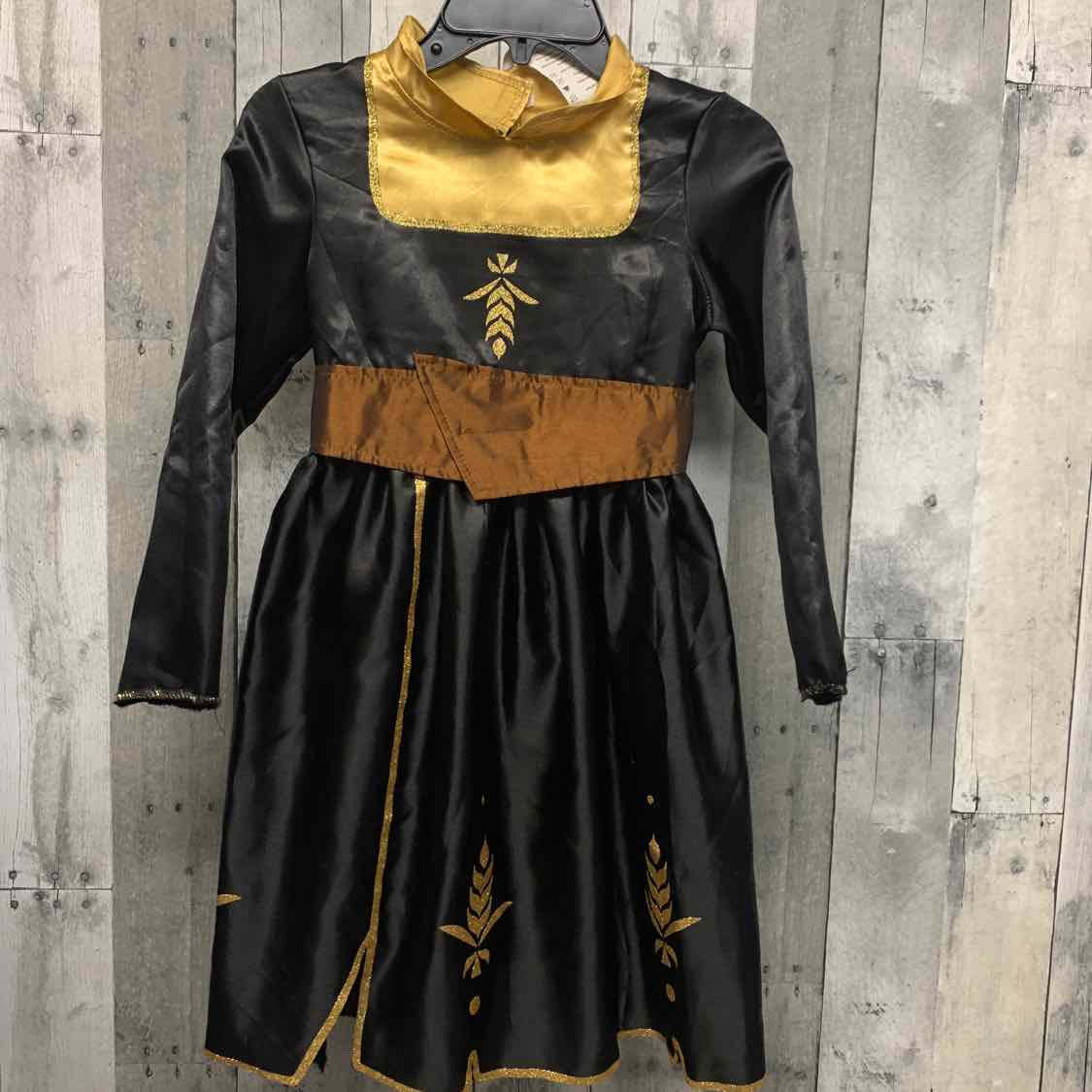 Jakks Pacific Black/Gold Size 4/6 Halloween Costume - Little Kid
