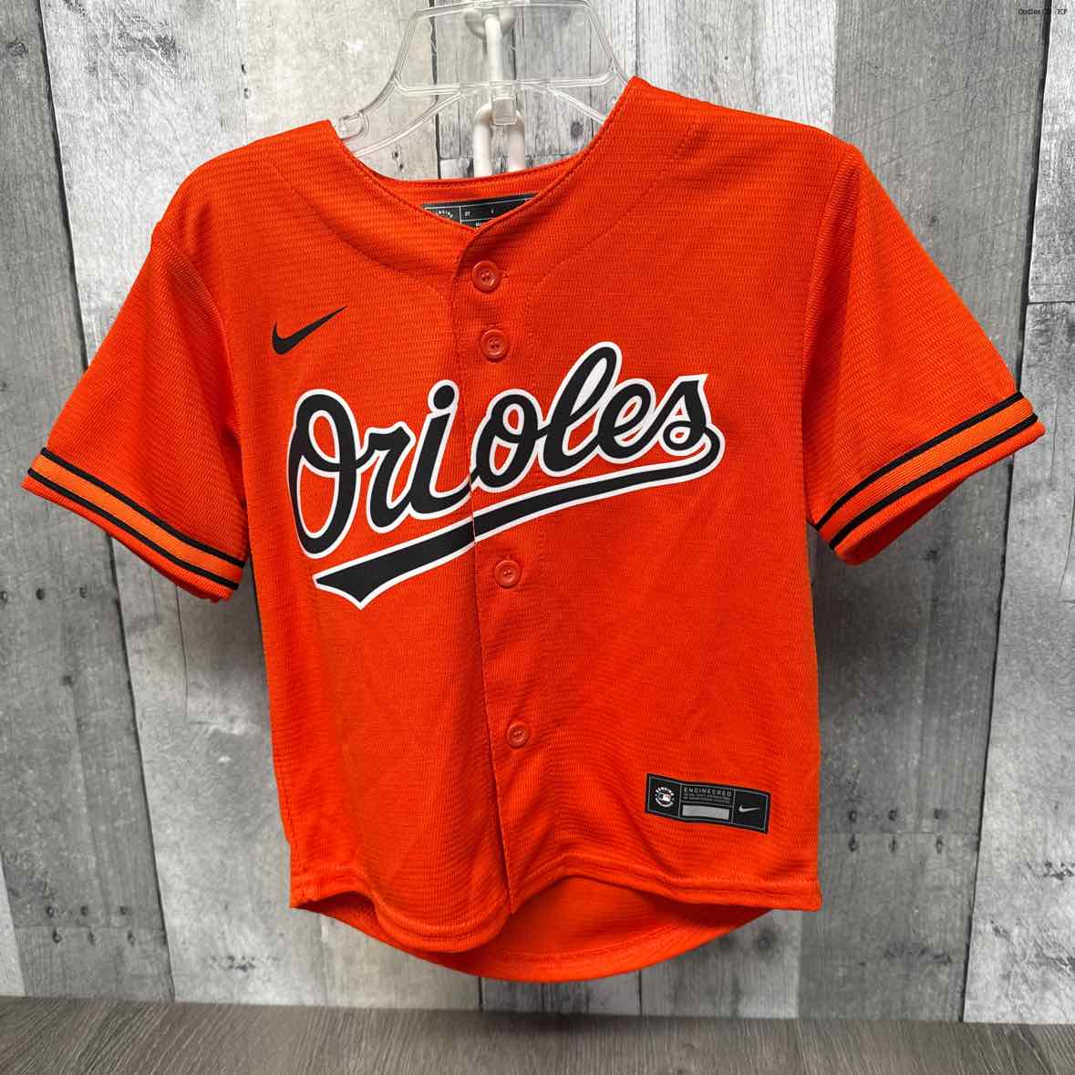 Size 2T Orange Sport Brand Button Up