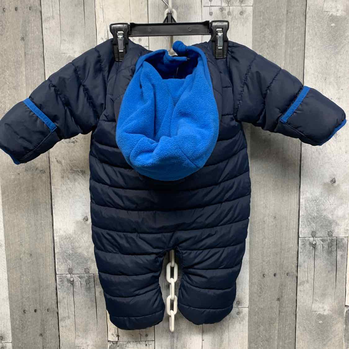Size 6-9 Months Navy/Blue Sport Brand Snow Suit