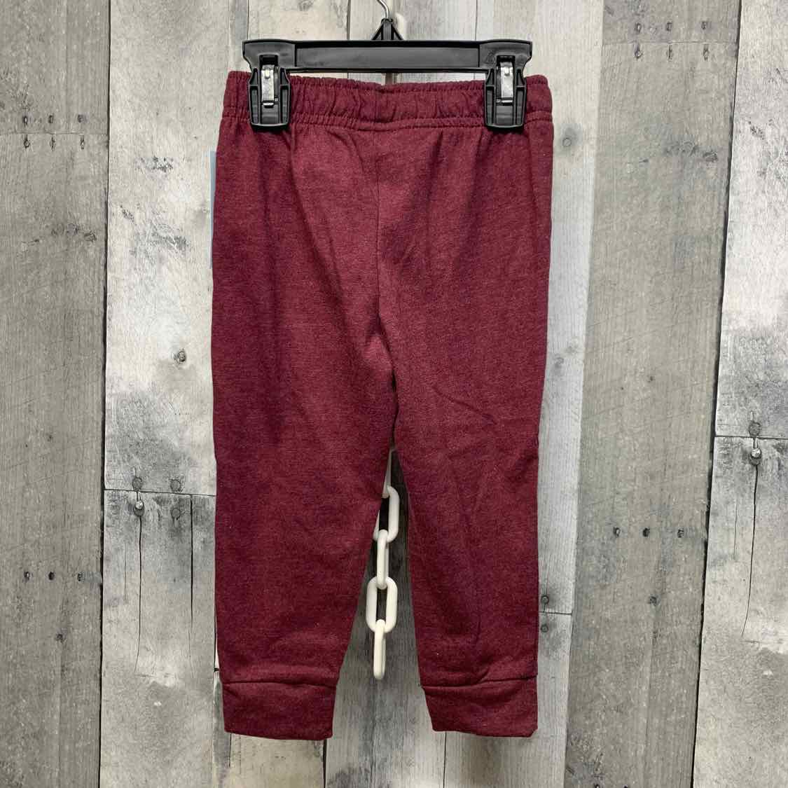 Size 2T Burgundy Cat & Jack Athletic Pants