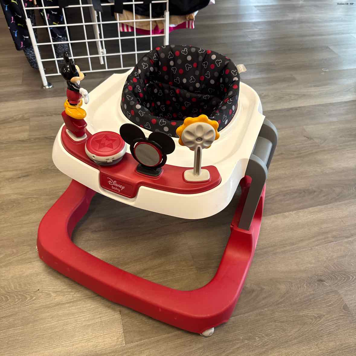 Safety 1st Red/Black Mickey Mouse Walker