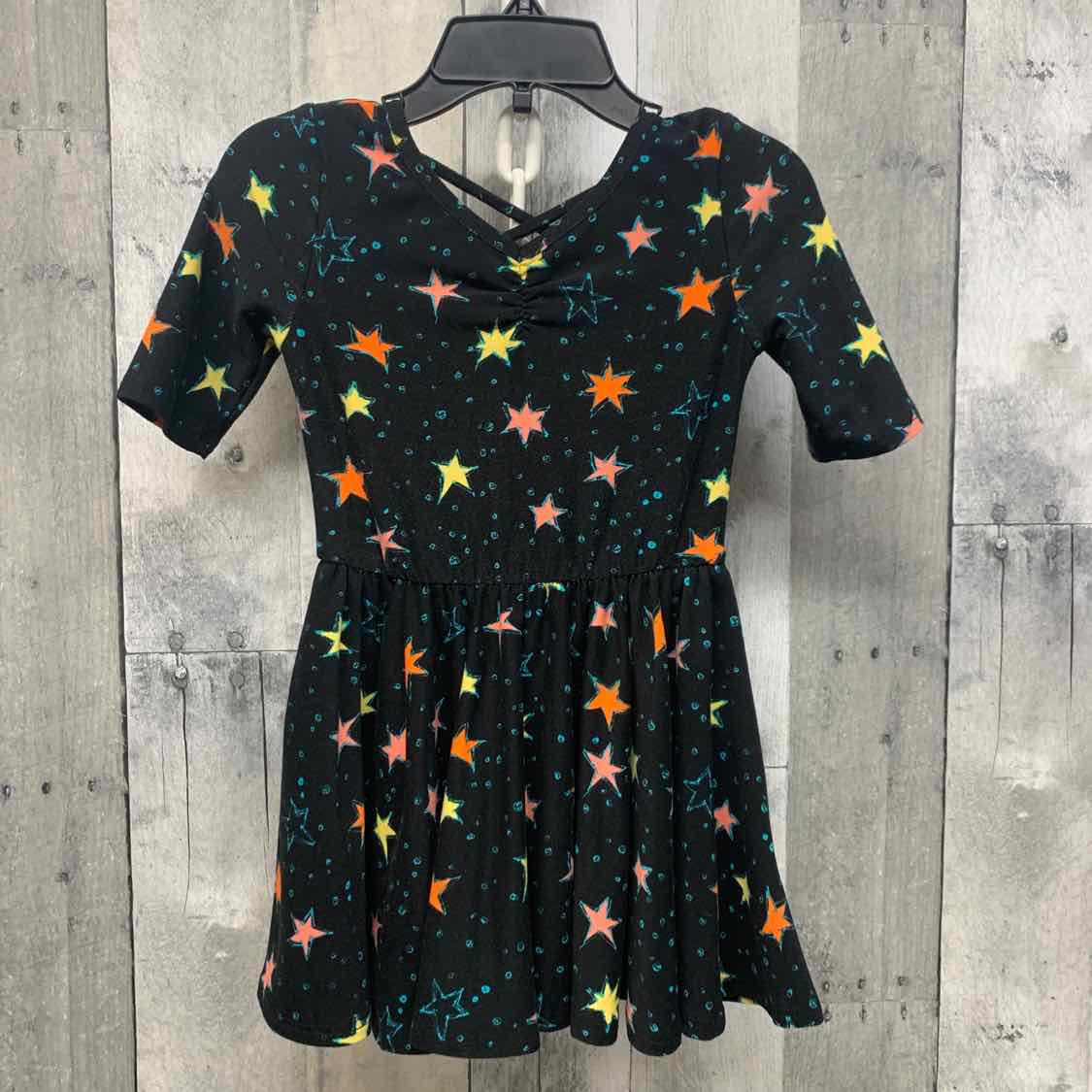 Size 2T Black Print Dot Dot Smile Dress