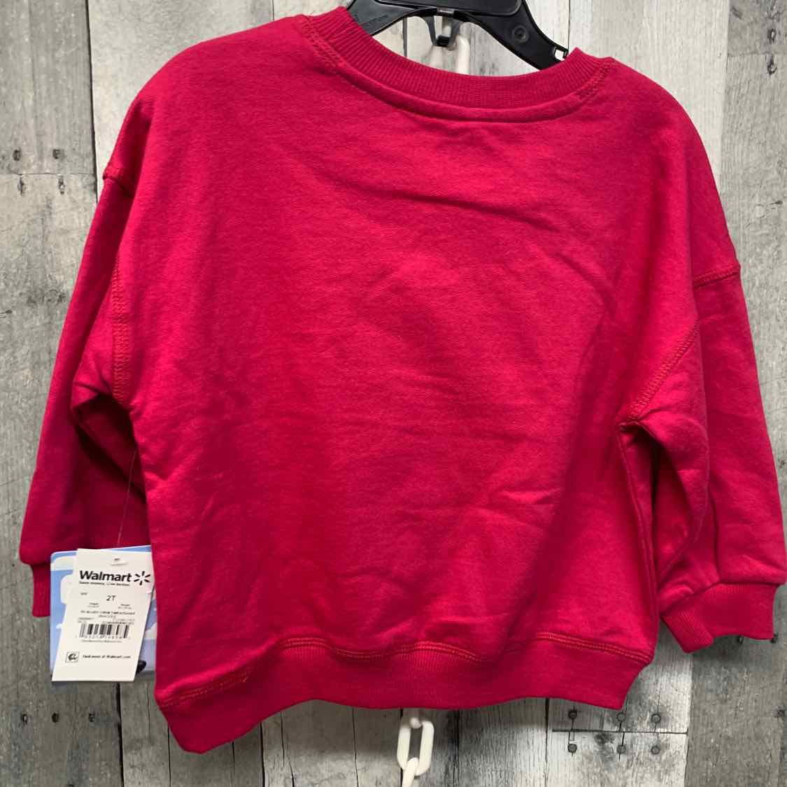 Size 2T Pink/Green Disney Pull Over