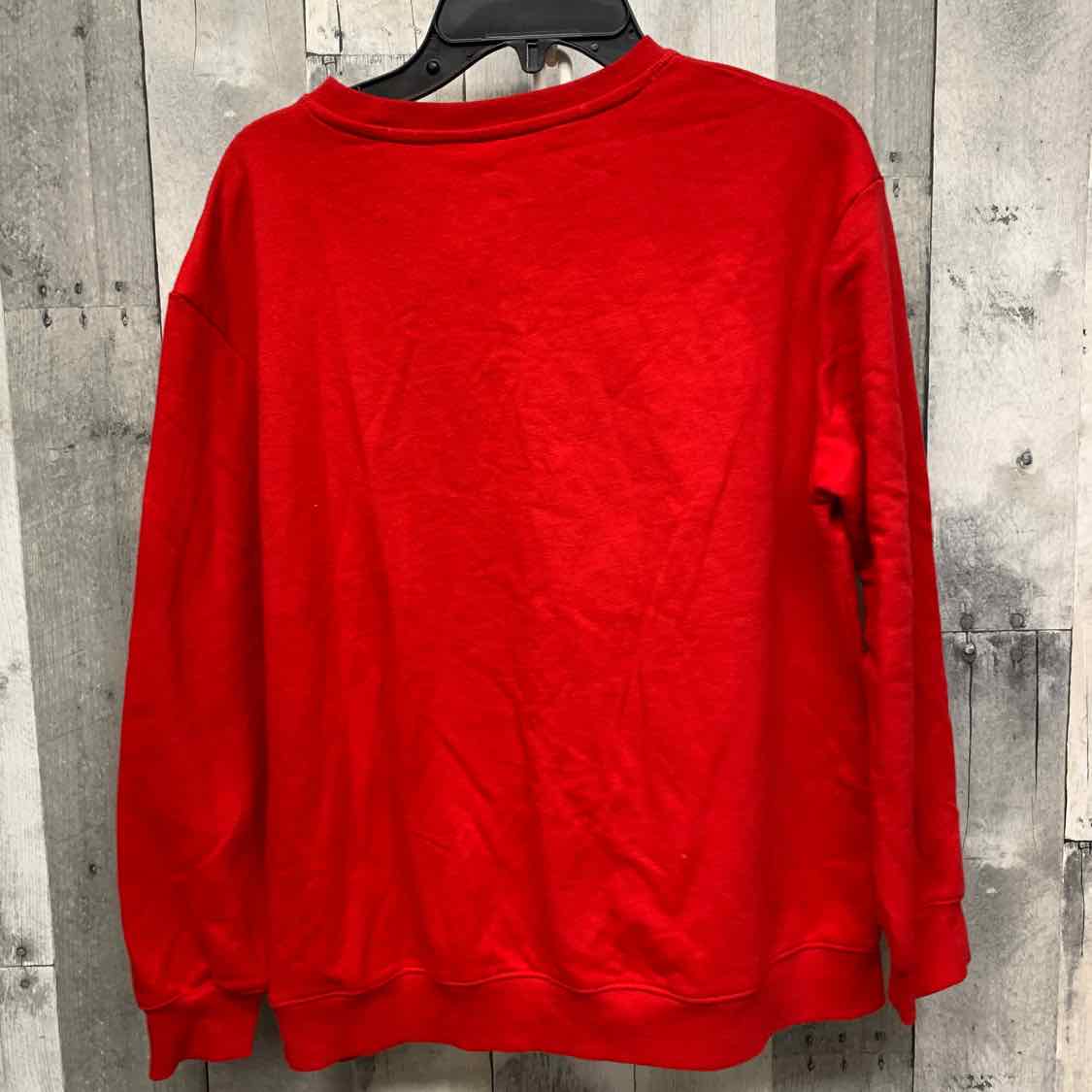 Size 14/16 Red Graphic Holiday Brands Sweat Shirt