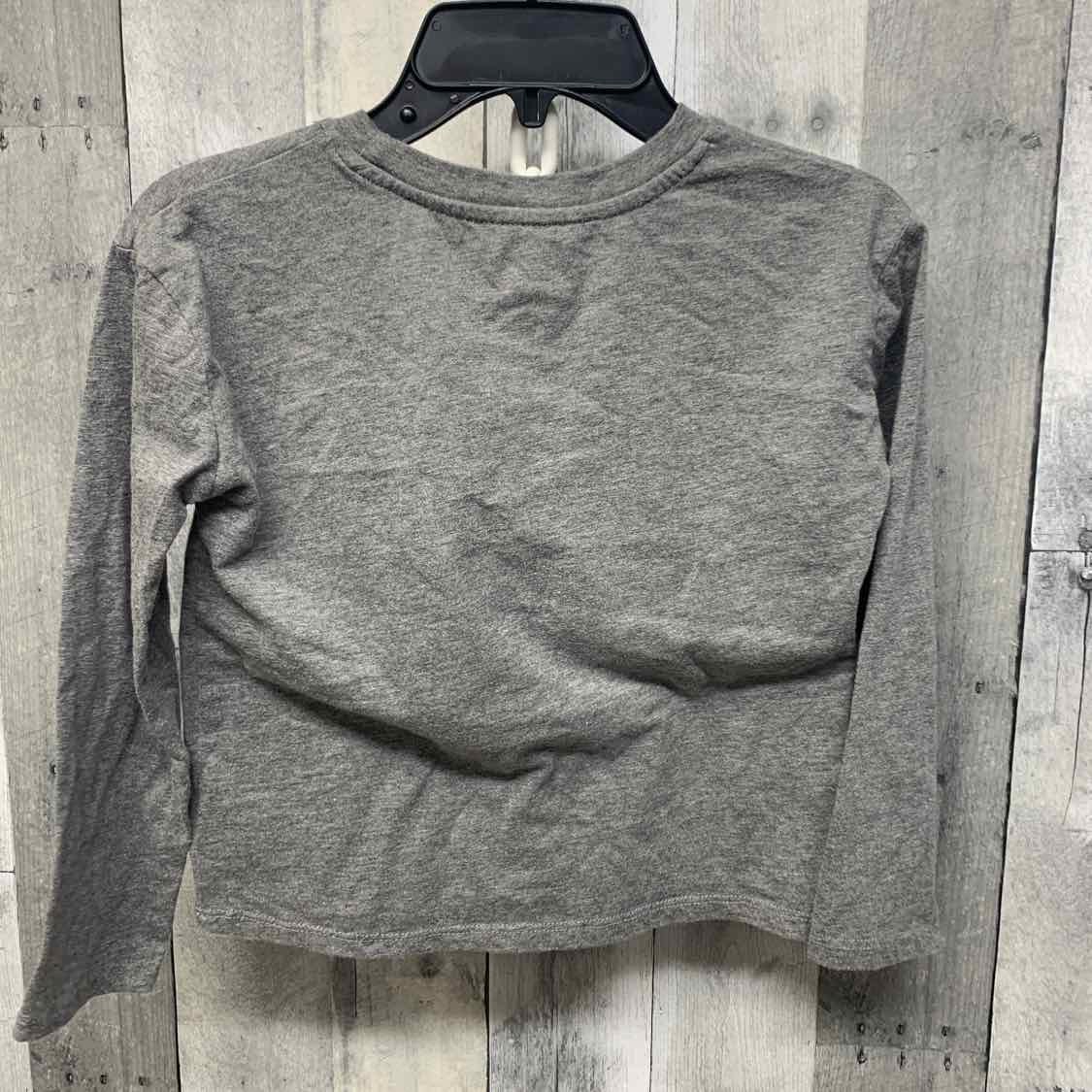 Size 6X Gray/Pink Barbie Long Sleeve Shirt