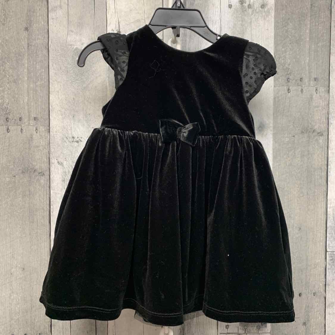 Size 9-12 Months Black H&M Dress