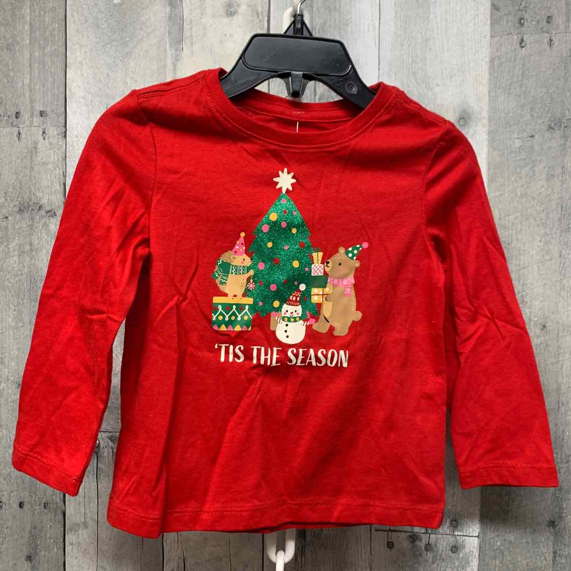 Size 2T Red Mid Brand Long Sleeve Shirt