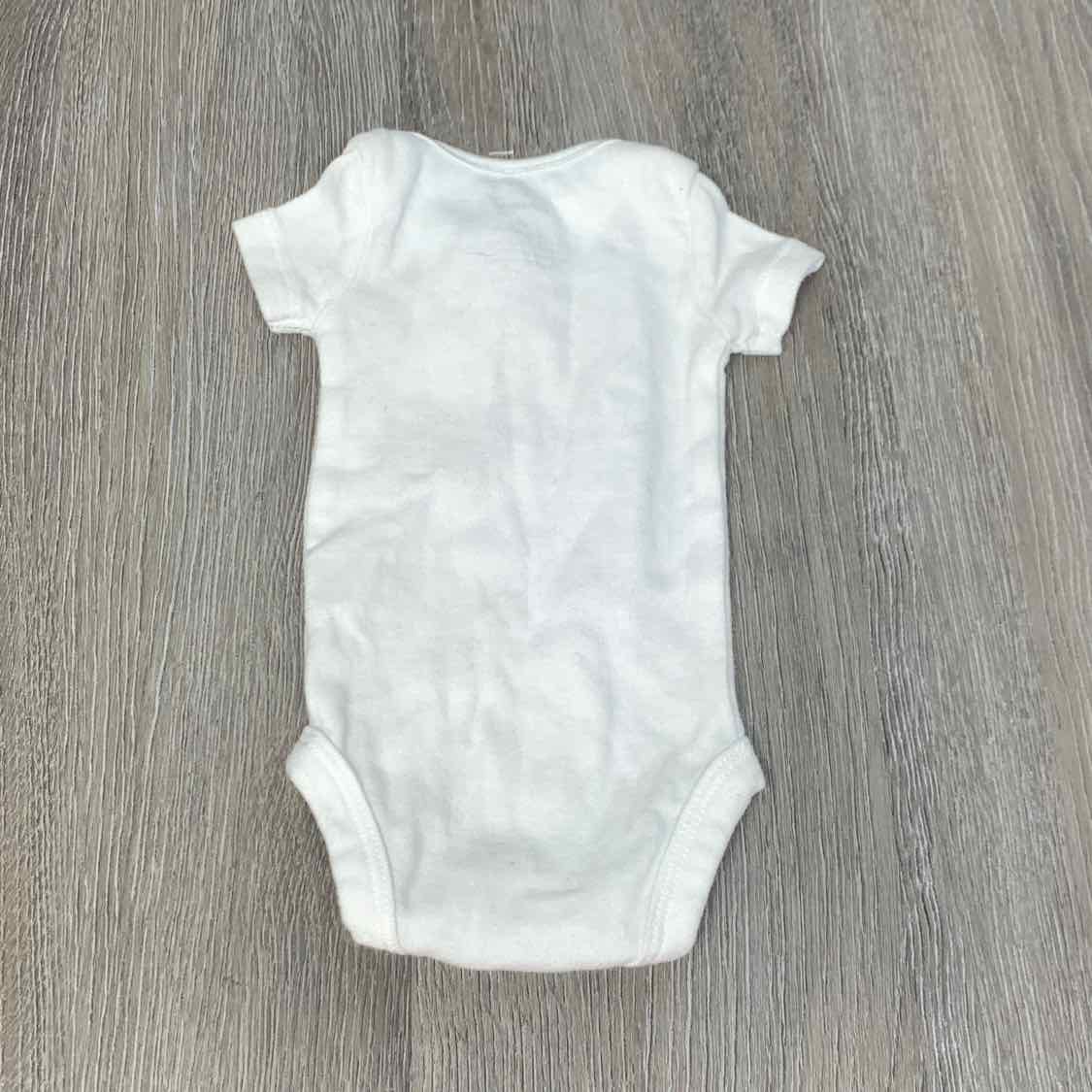 Size Preemie White Carter's Bodysuit - OodlesCB