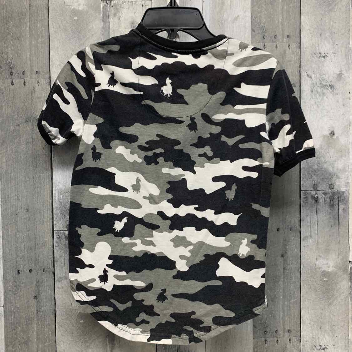 Size 8 Gray Camo B Brand T Shirt