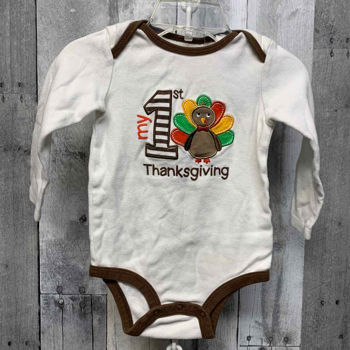 Size 12-18 Months White/Brown Koala Baby/Kids Bodysuit