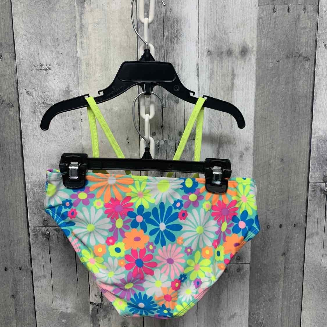 Size 10/12 Pink/Blue Cat & Jack Swim Suit - 2pc+