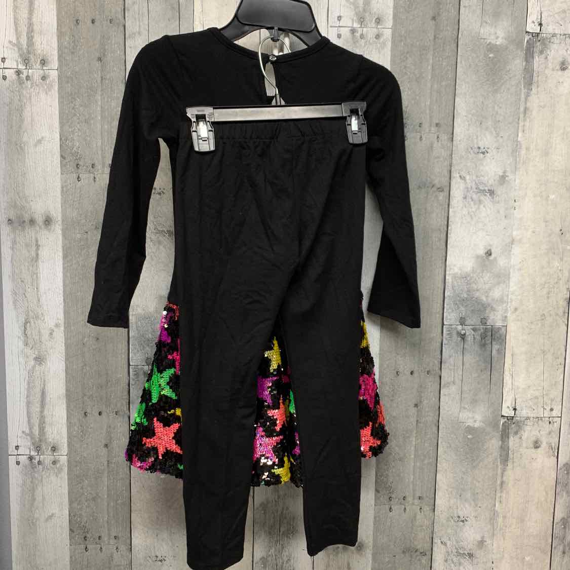 Size 6/6X Black/Pink B Brand Shirt/Leggings