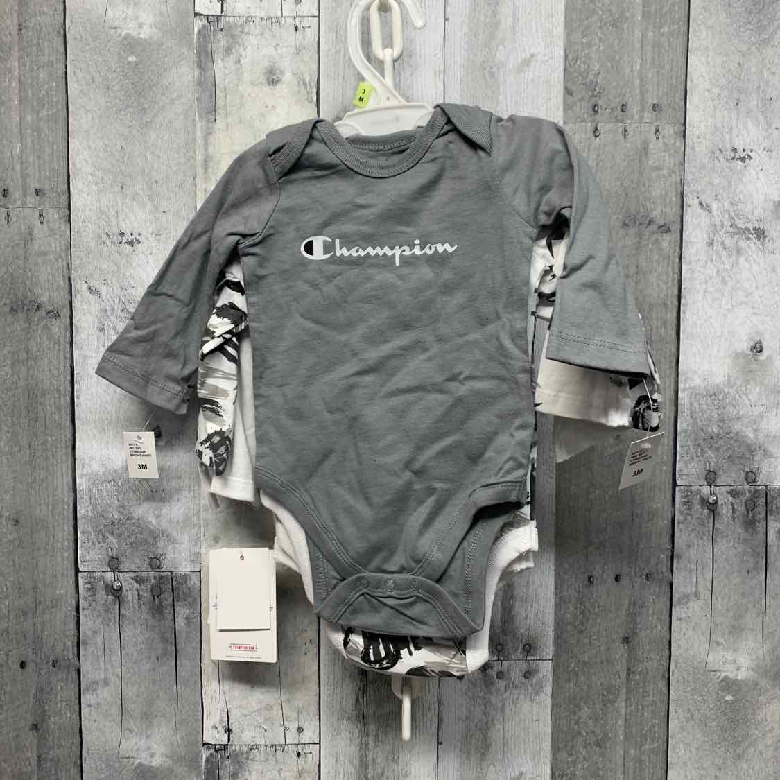 Size 3 Months White Champion Bodysuit