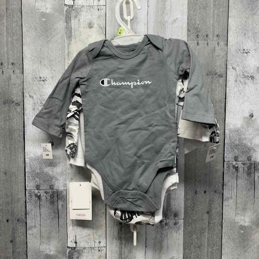 Size 3 Months White Champion Bodysuit