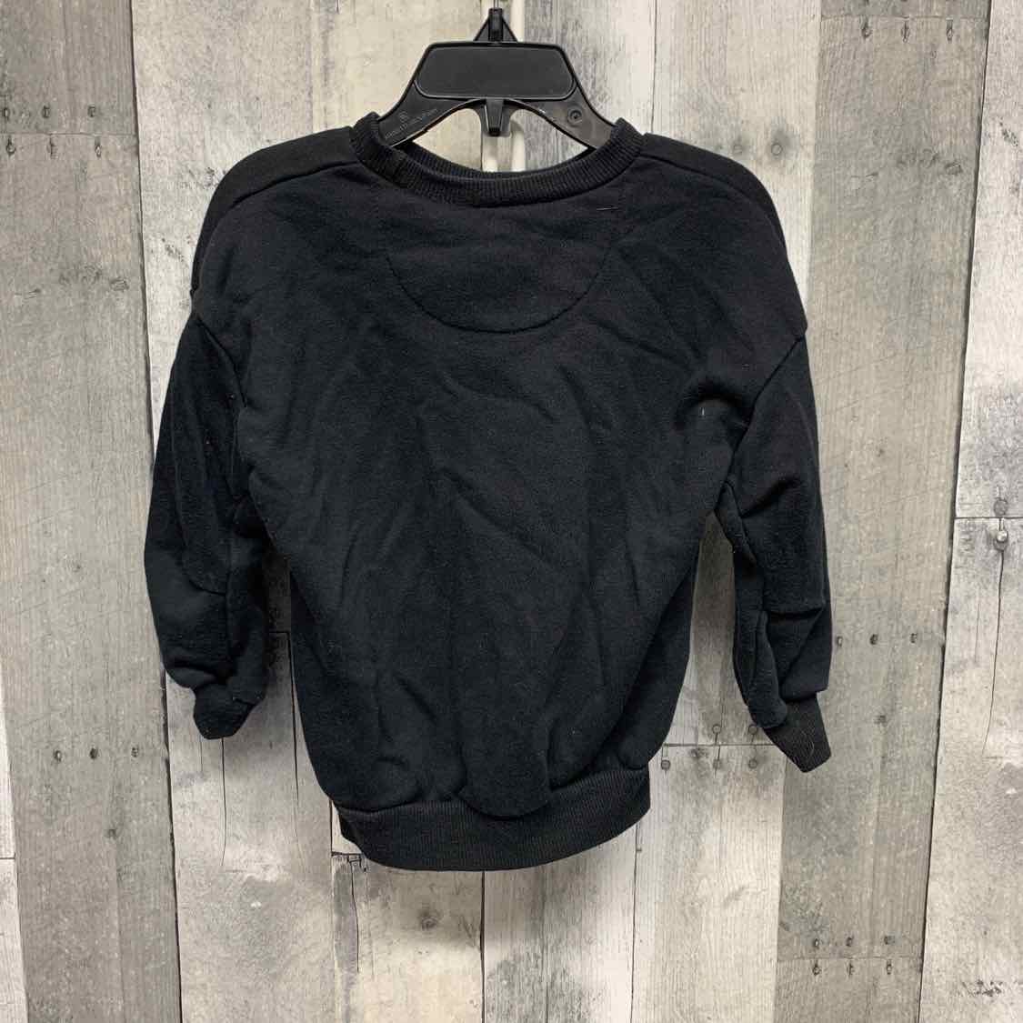 Size 2T Black Sport Brand Sweat Shirt