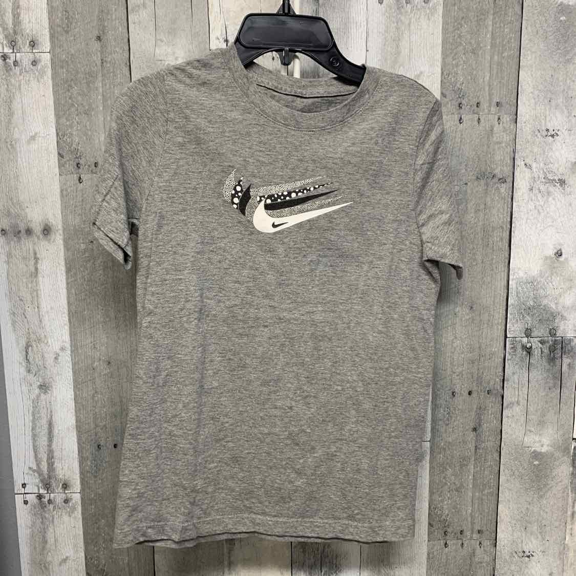 Size Medium Gray Graphic Sport Brand T Shirt
