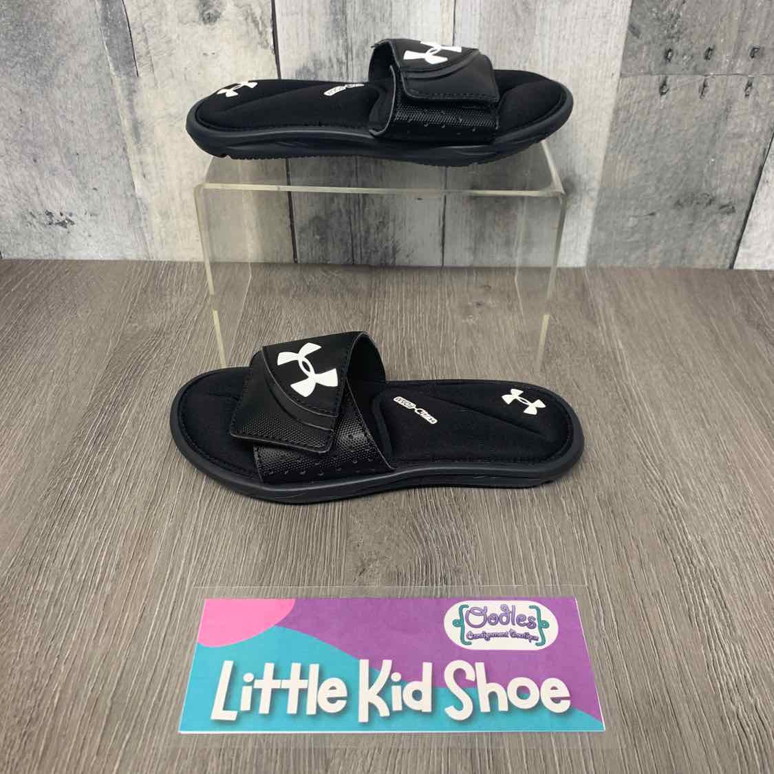 Size 13 Black/White Sport Brand Sandals