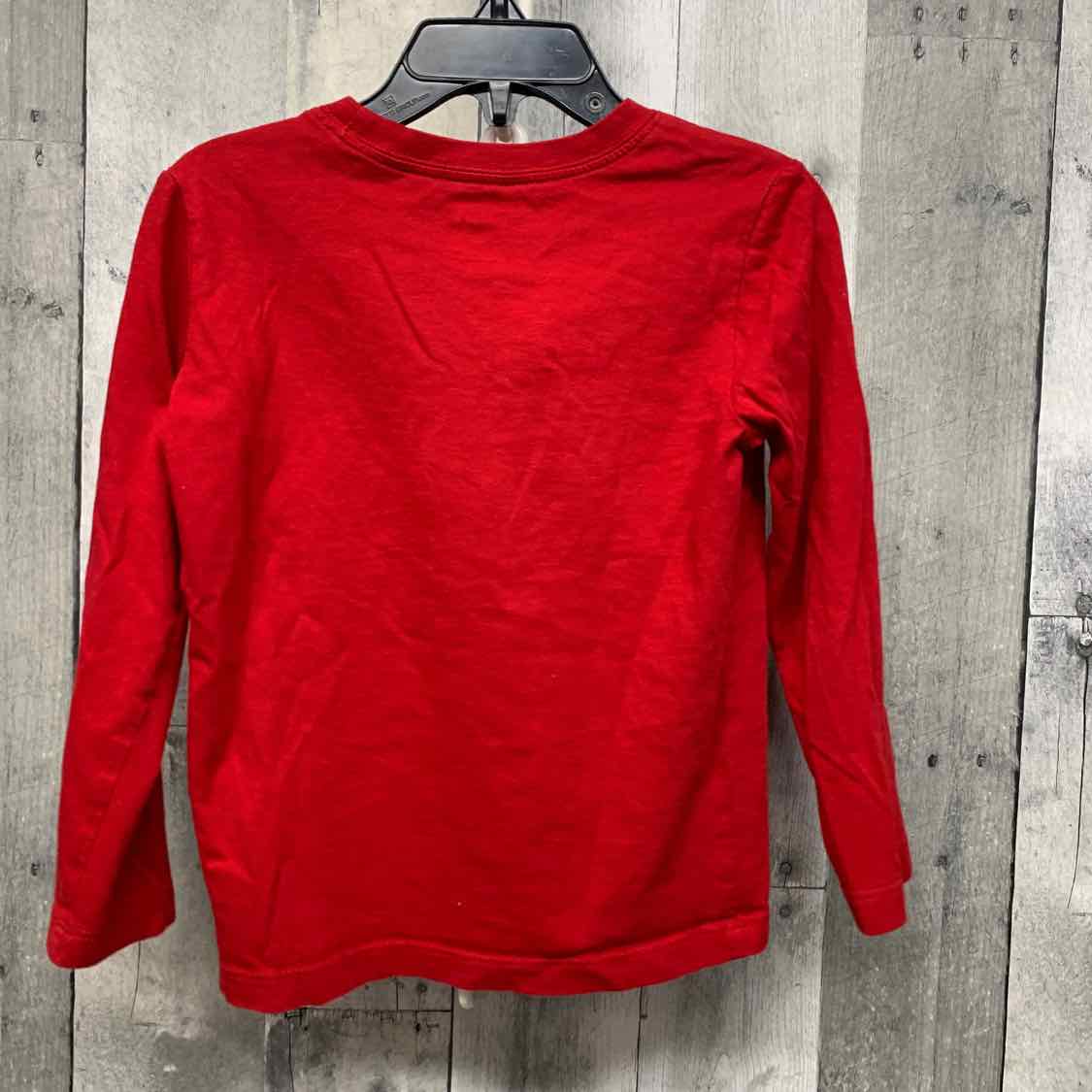 Size 3T Red/White Carter's Long Sleeve Shirt