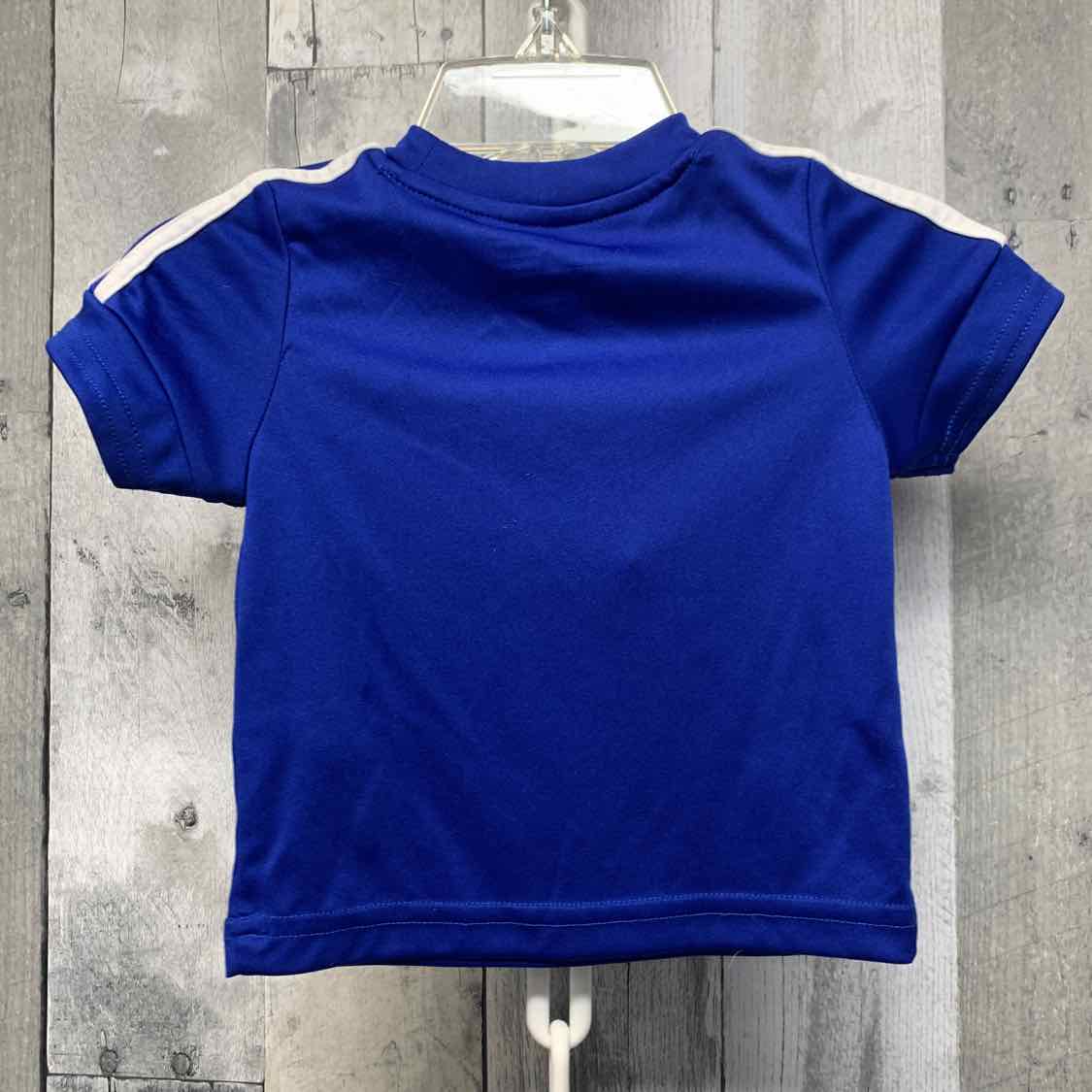 Size 3 Months Blue Sport Brand T Shirt - OodlesCB