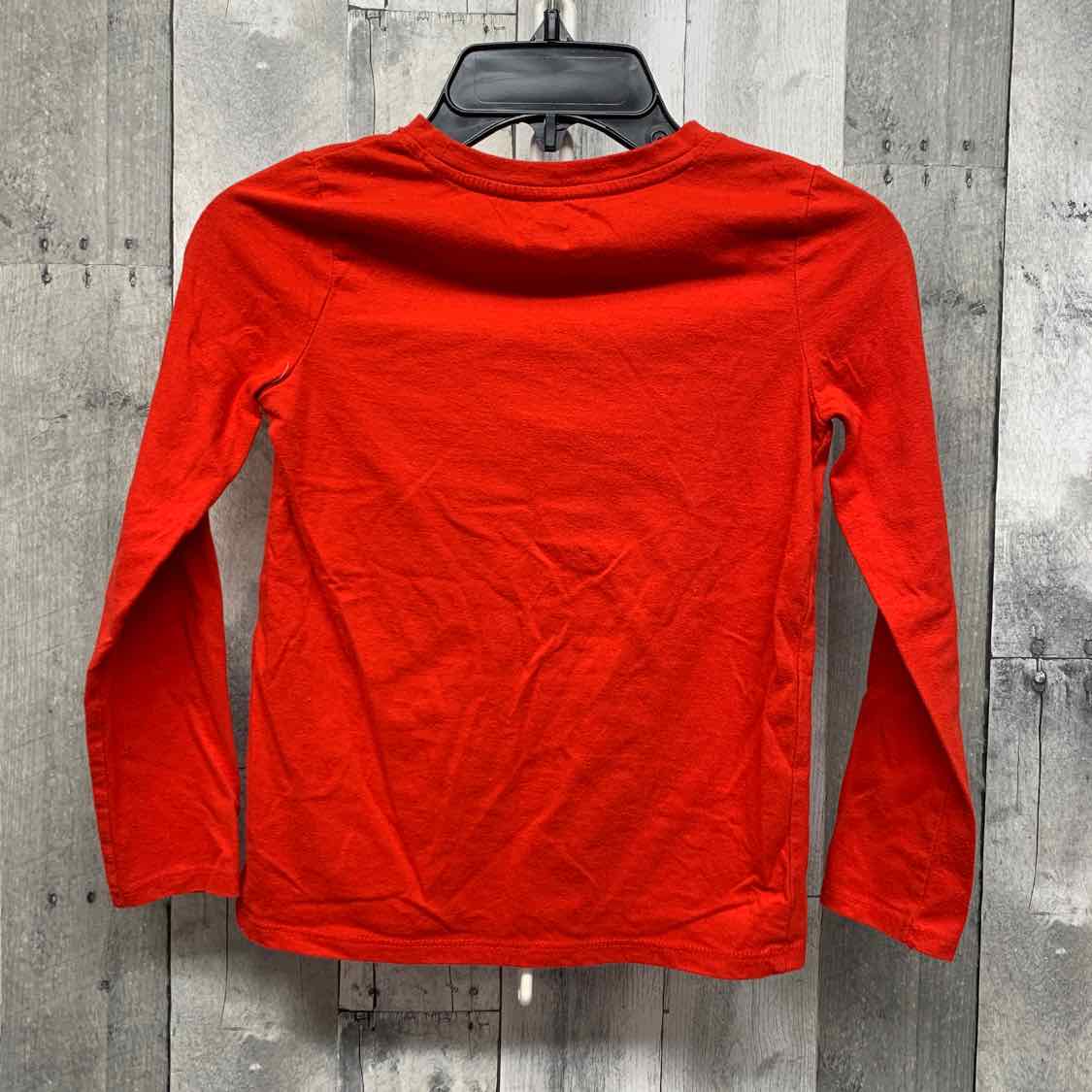 Size 6/6X Red Graphic Cat & Jack Long Sleeve Shirt