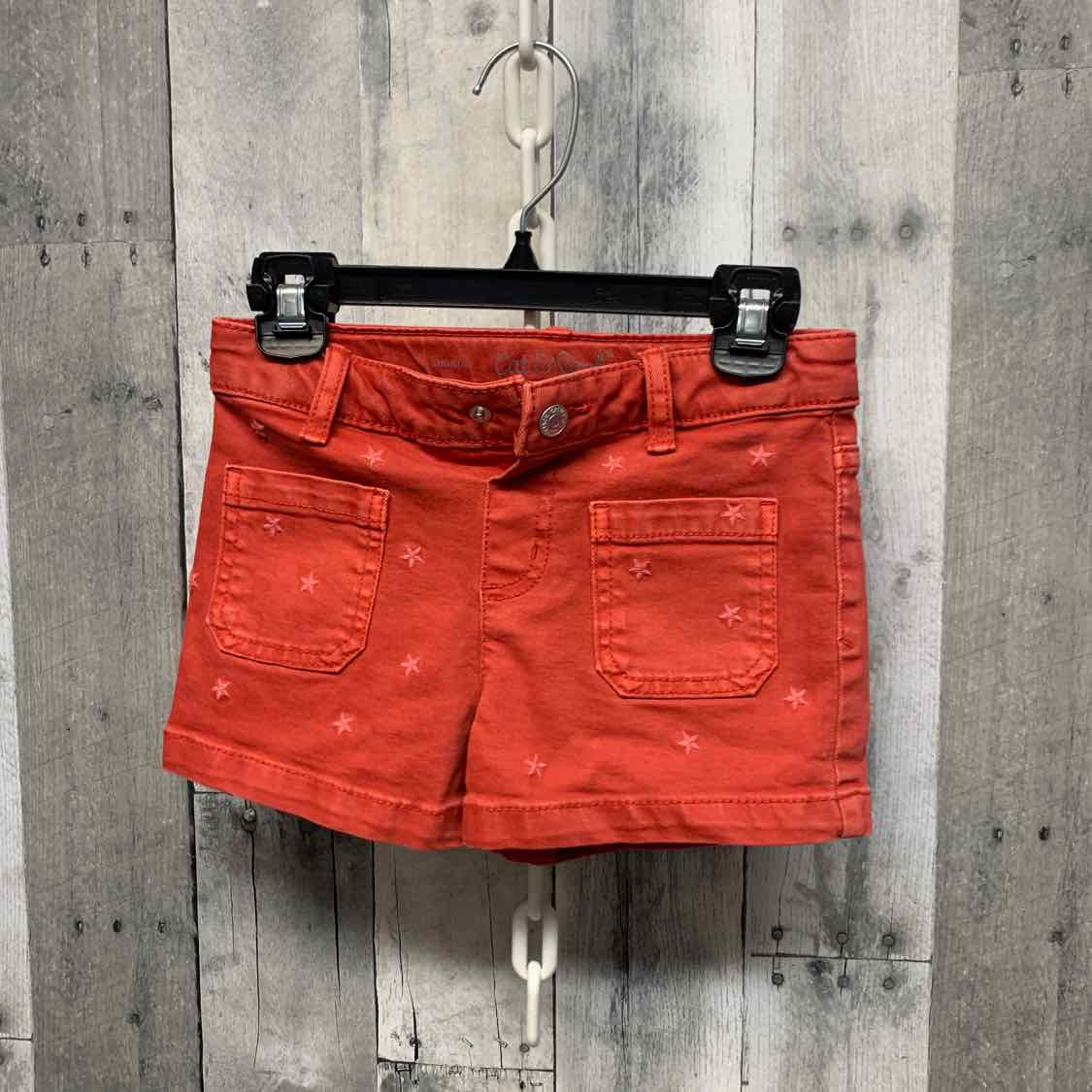 Size 5T Red Print Cat & Jack Shorts