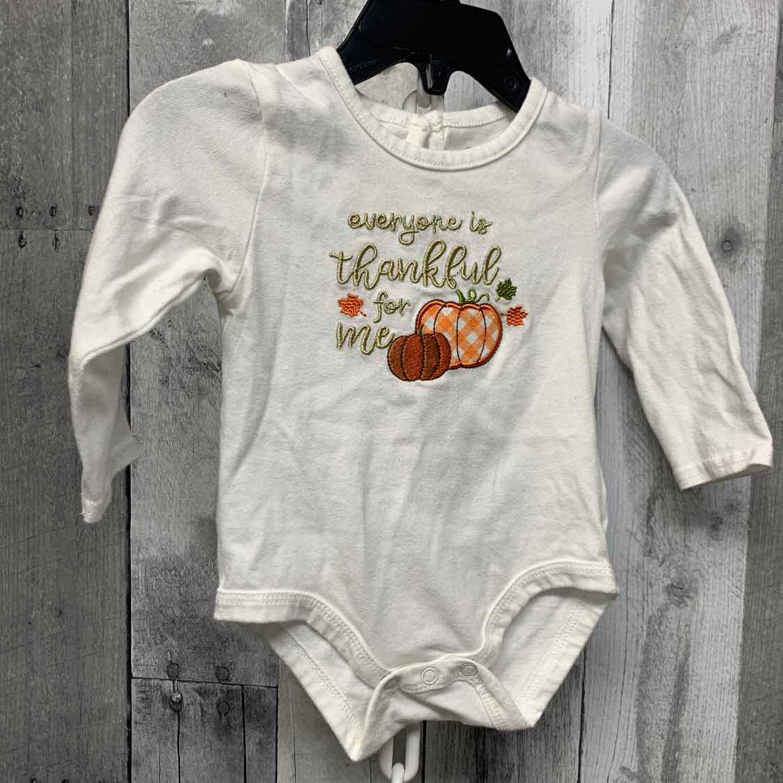 Size 9 Months White Baby Essentials Bodysuit