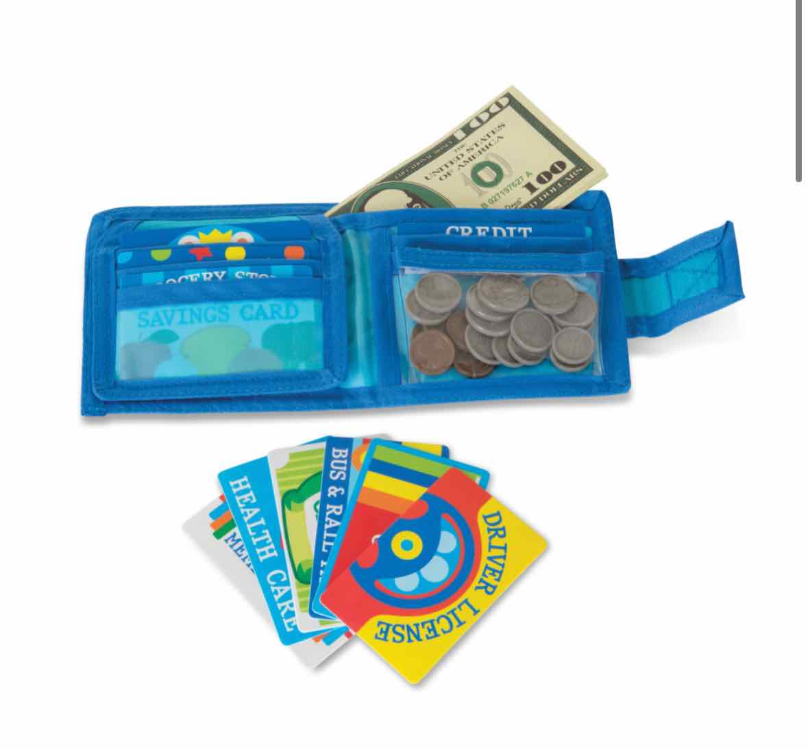Melissa & Doug Pretend to Spend Wallet