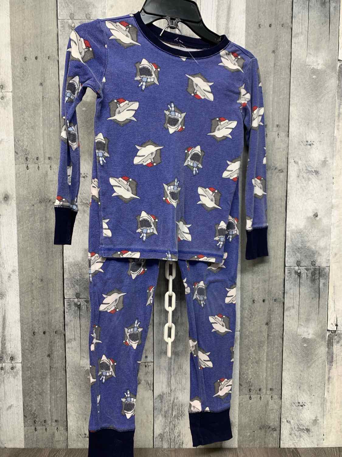Size 8 Blue Print Gap 2pc PJs