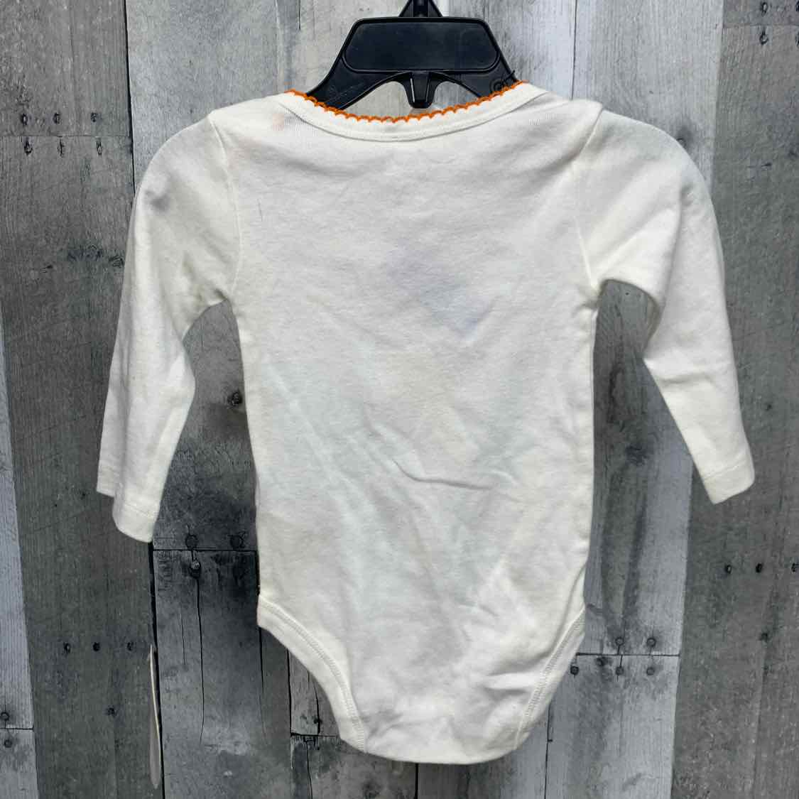 Size 3-6 Months White/Orange Koala Baby/Kids Bodysuit
