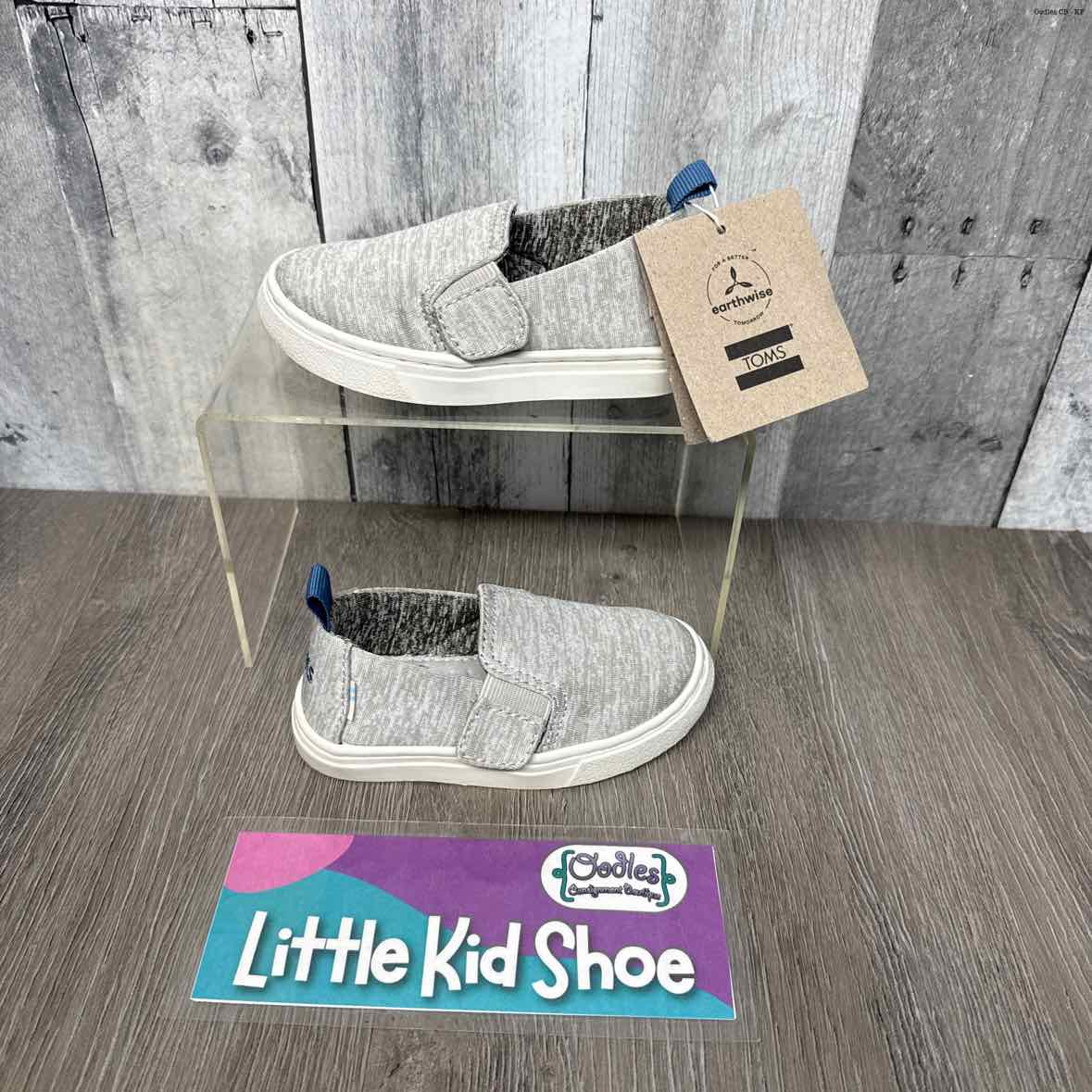 Size 6 Gray Toms Sneakers