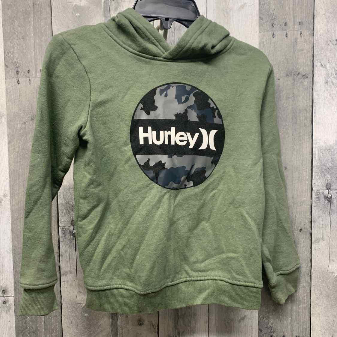 Size 7 Green Hurley Pull Over