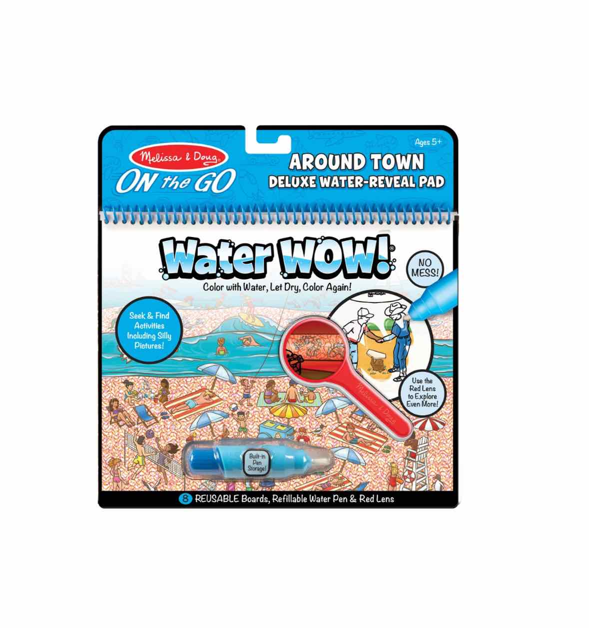Melissa & Doug Water WOW! Around Town Deluxe