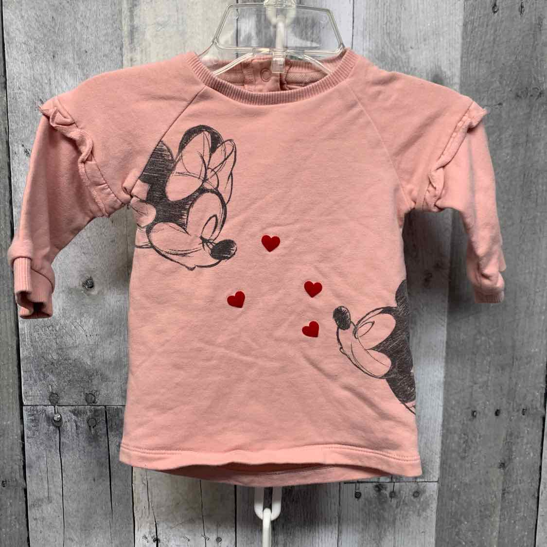 Size 0-3 Months Pink Disney Dress