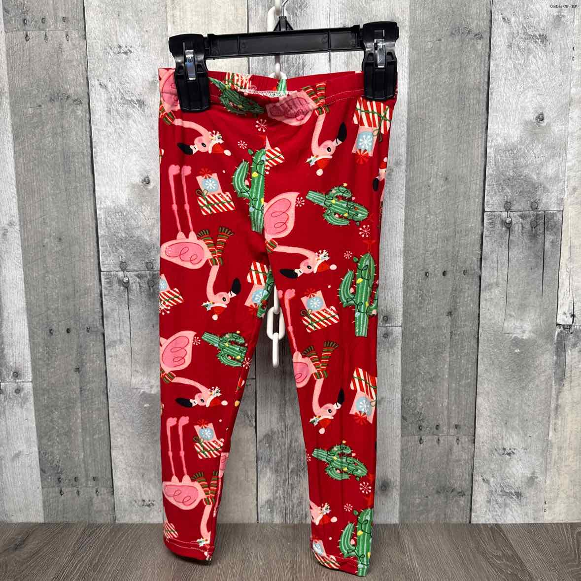 Size 4/6 Red Print Mid Brand Leggings