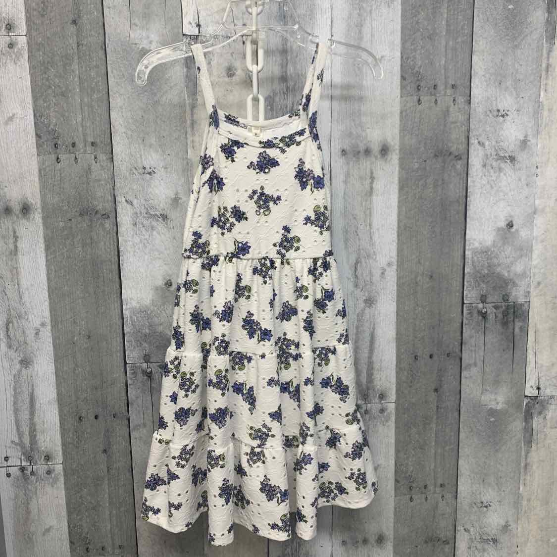 Size 5 White/Blue B Brand Dress
