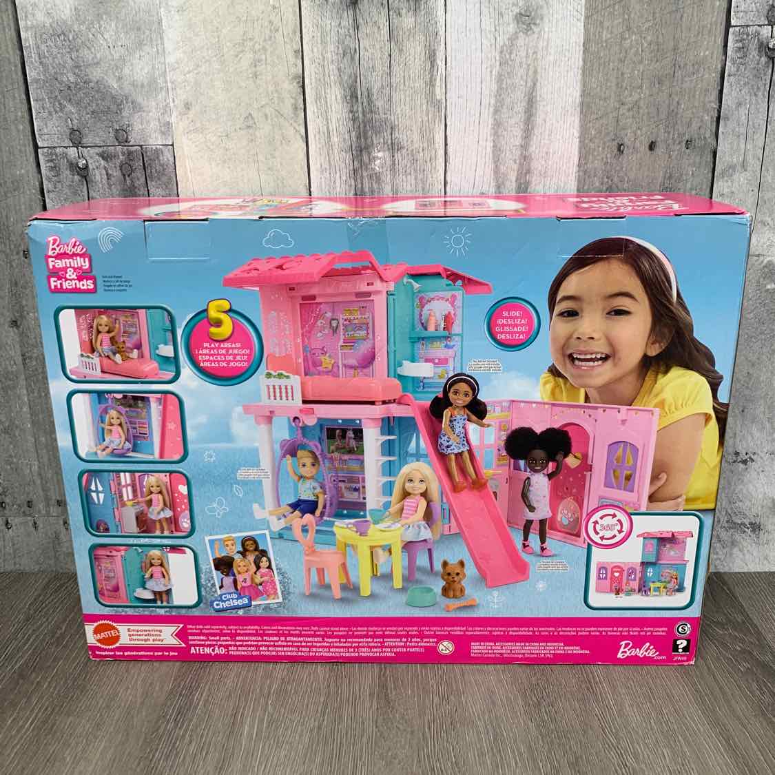 Barbie Pink Dollhouse