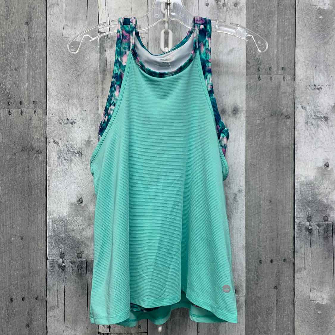 Size 7/8 Teal/Purple Avia Tank Top