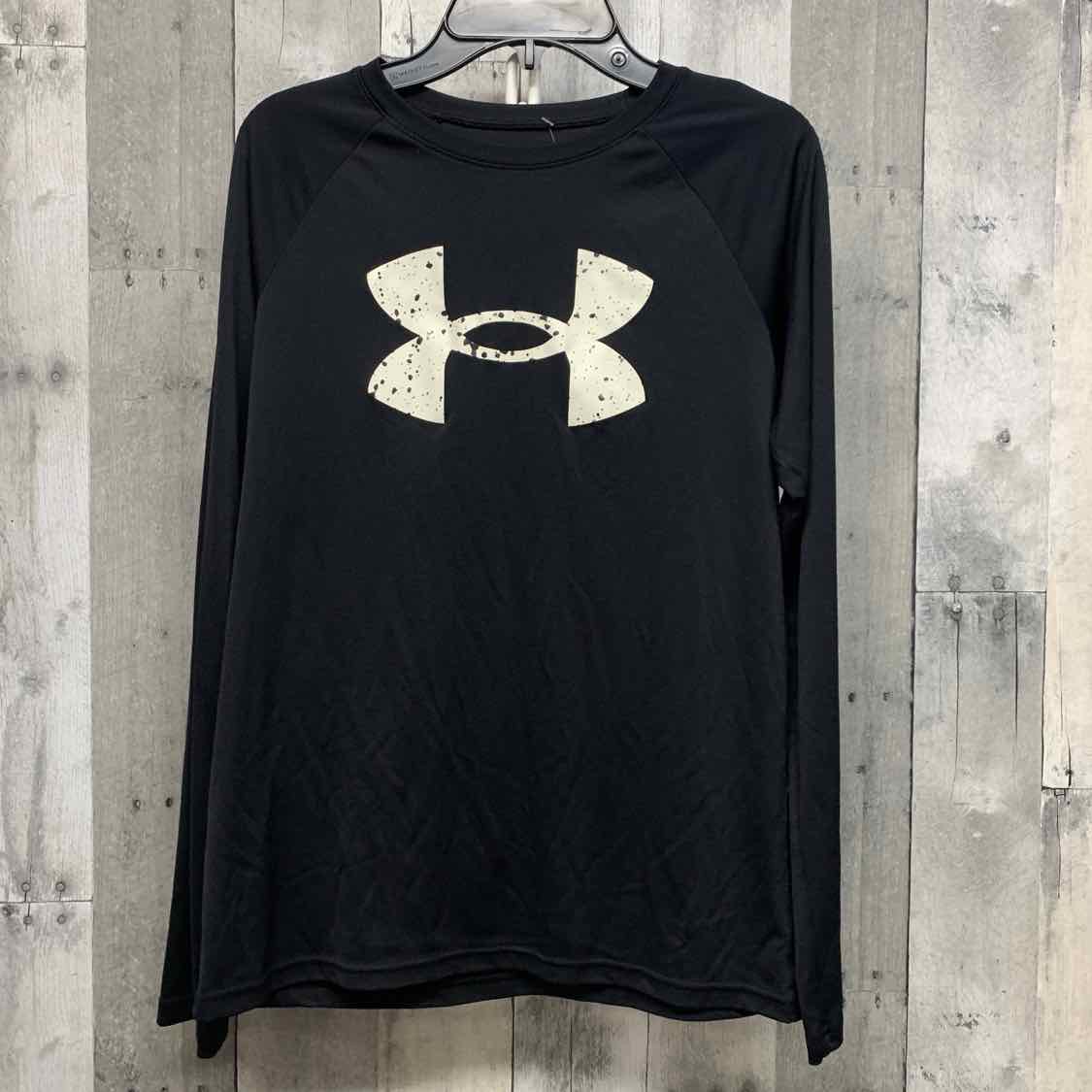 Size Large Black Sport Brand Long Sleeve Shirt