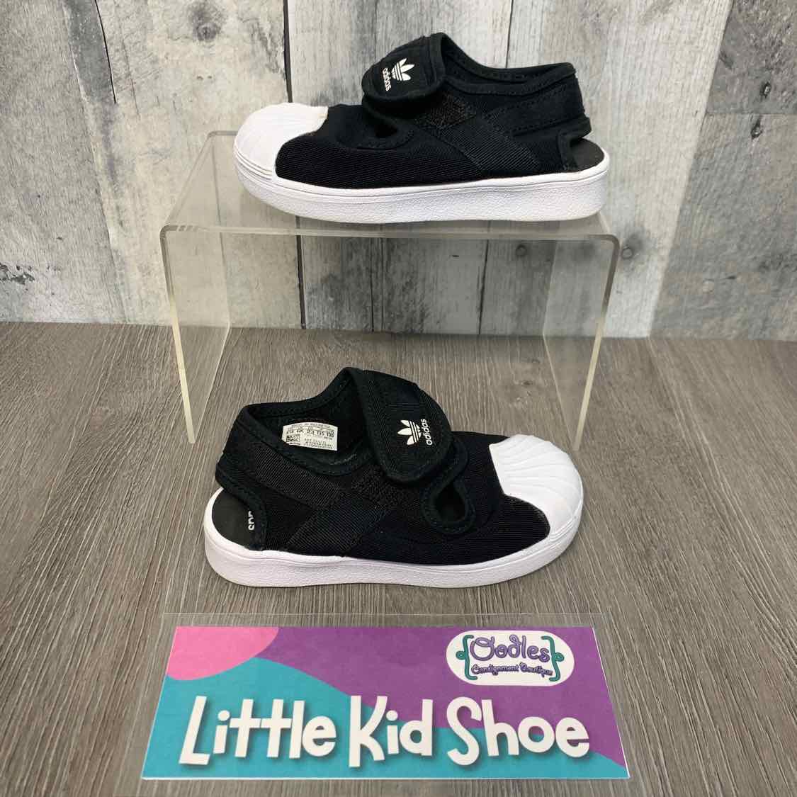 Size 6.5 Black/White Sport Brand Sandals