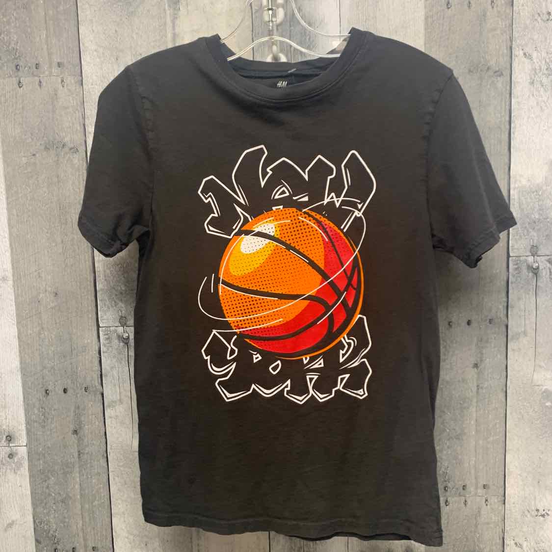 Size 8/10 Black/Orange H&M T Shirt