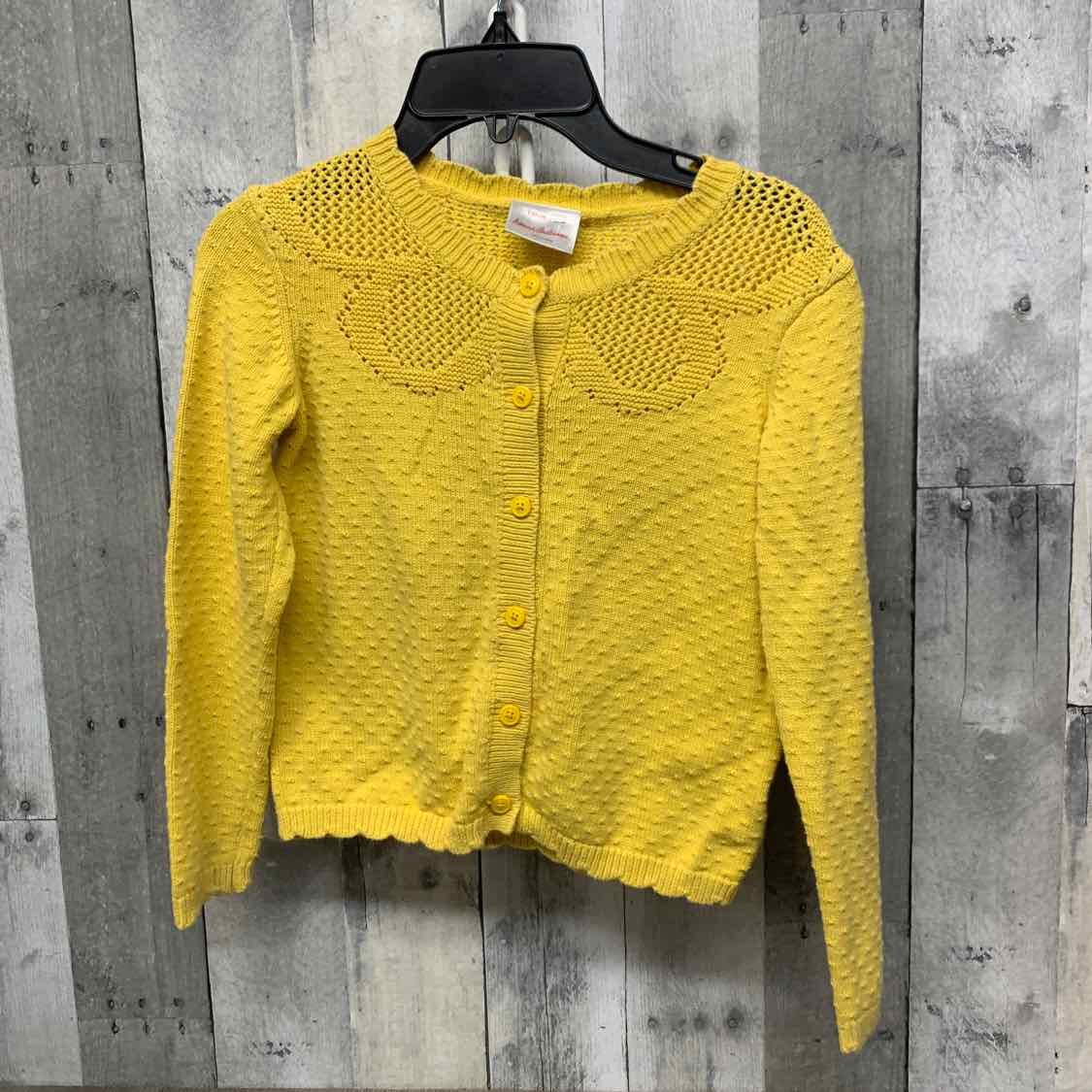 Size 8 Yellow Hanna Andersson Light Jacket