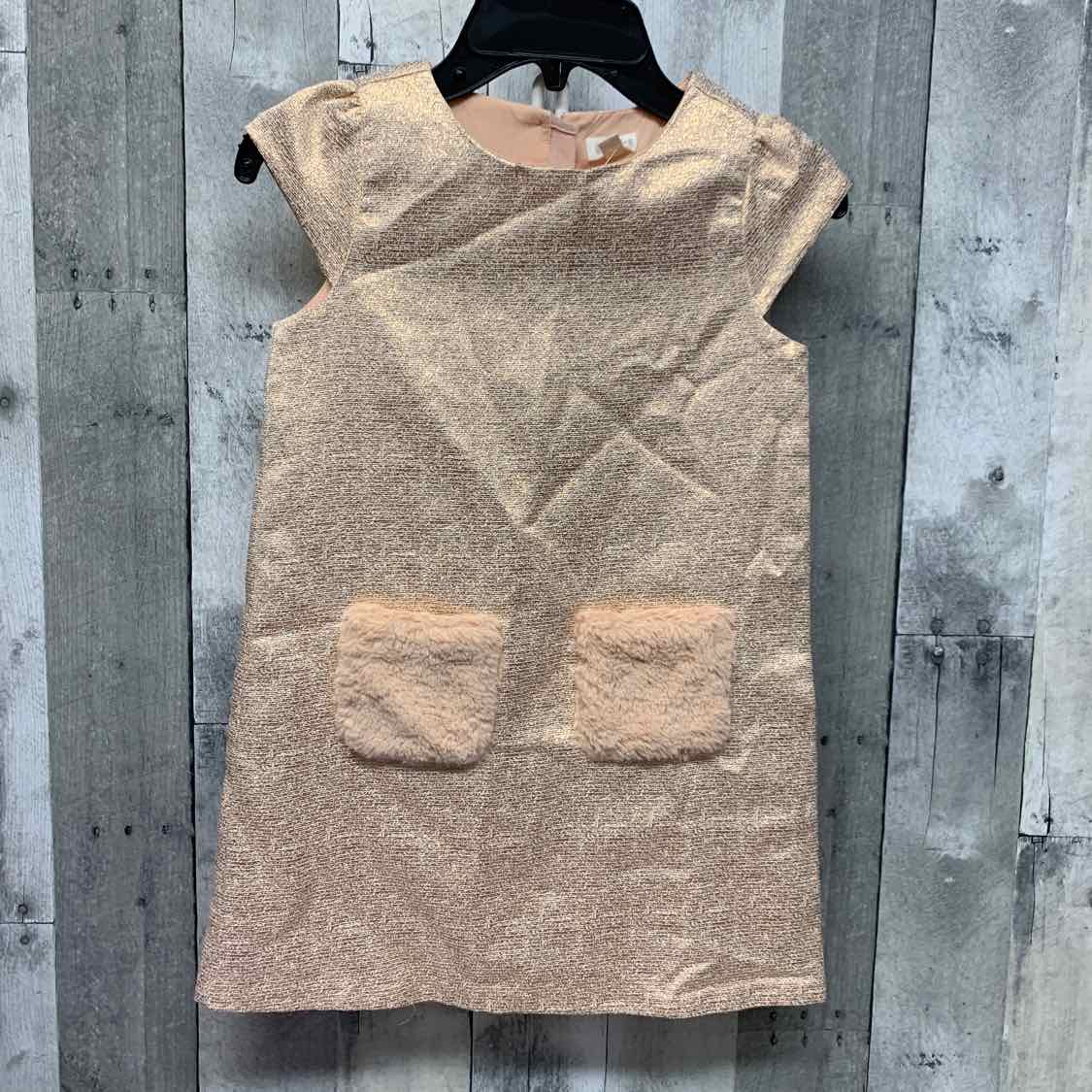Size 6 Rose Gold Gymboree Dress