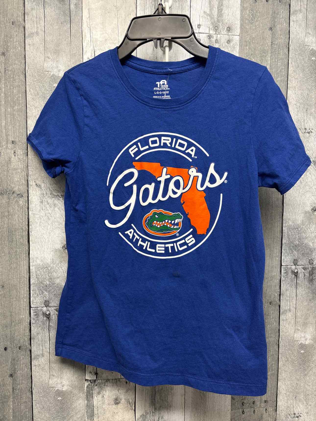 Size Large Blue/Orange Team Apparel T Shirt