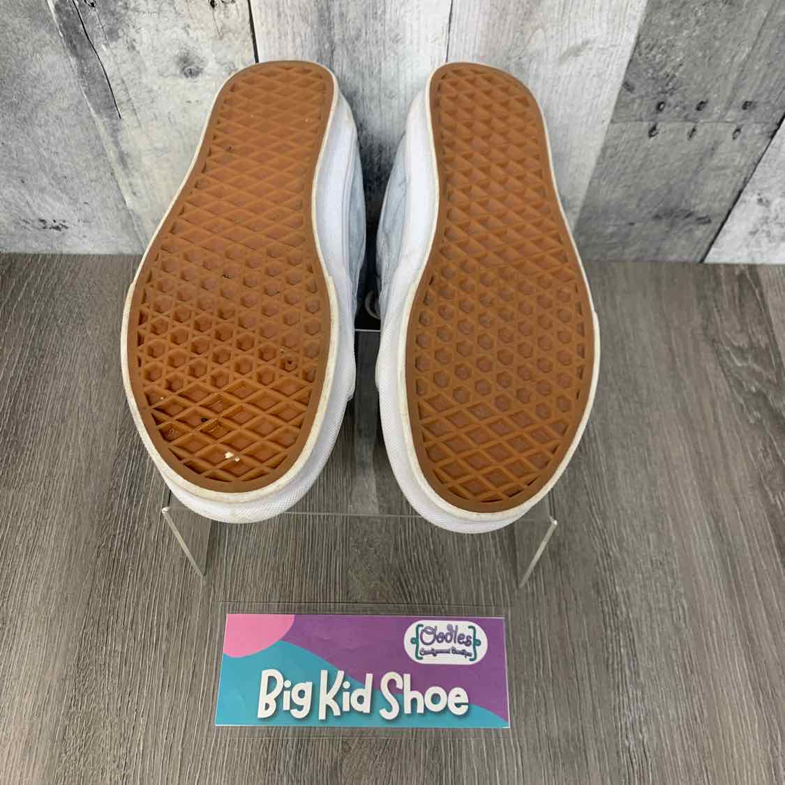 Size 5.5 Blue Vans Sneakers