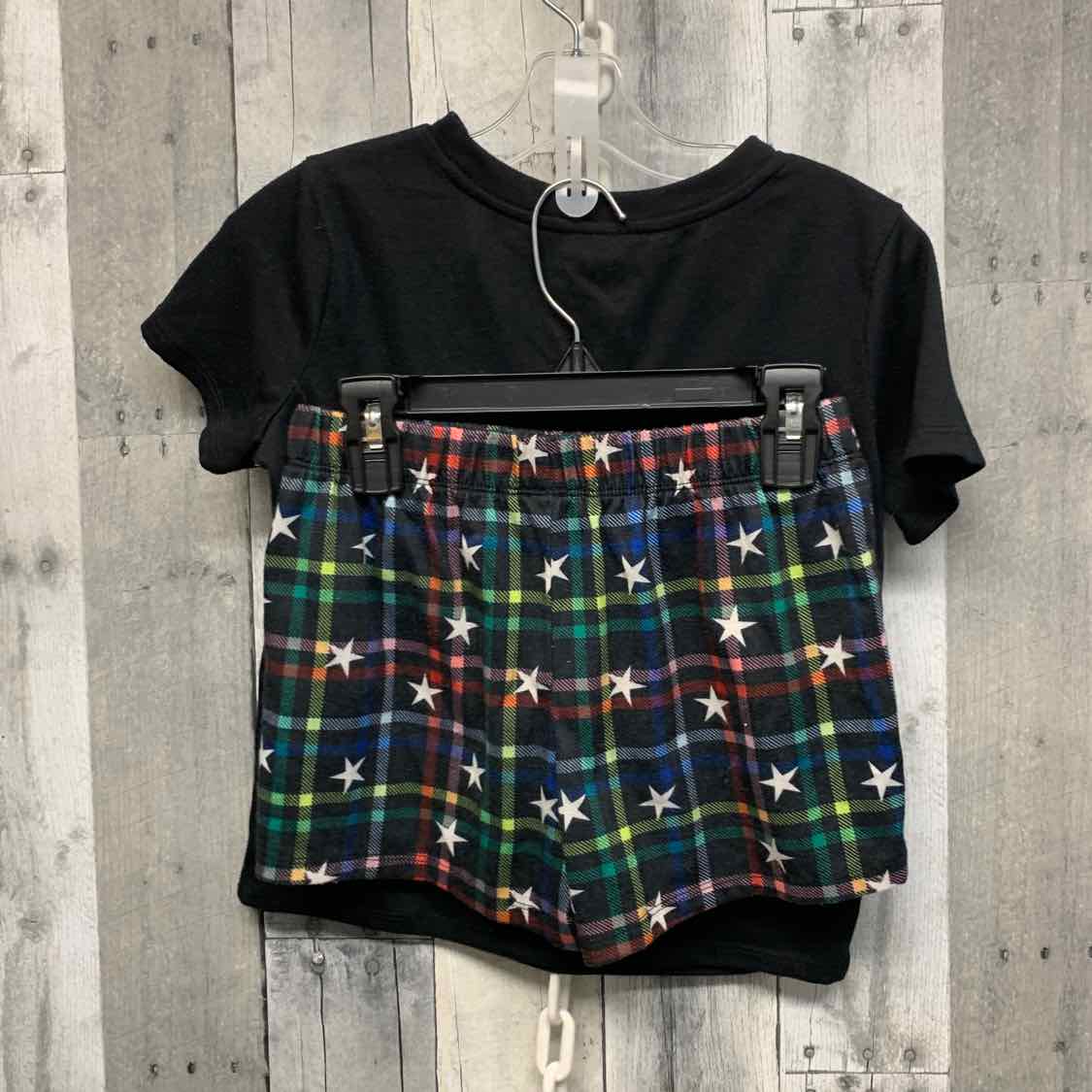 Size 8 Black Graphic Cat & Jack 2pc PJs