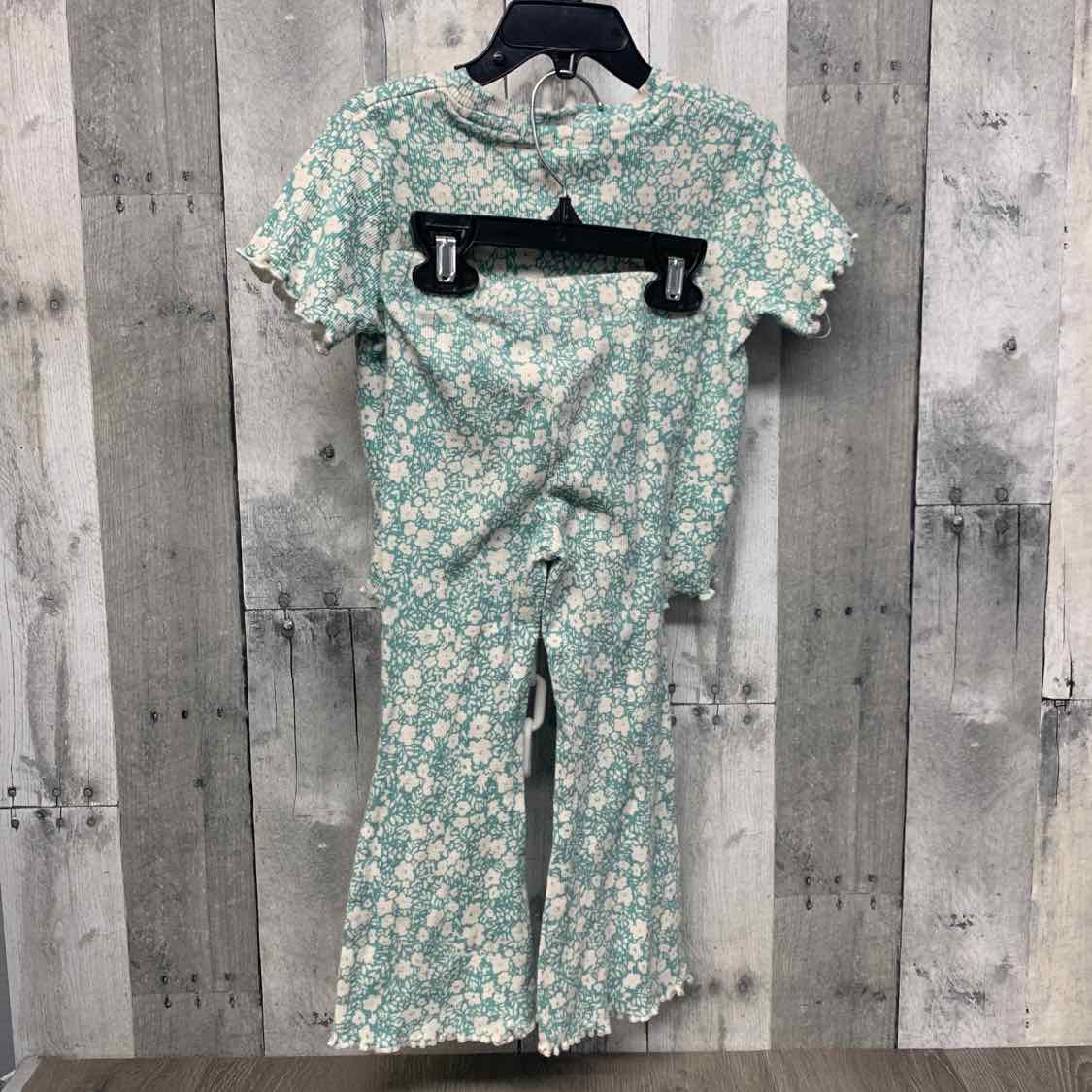 Size 4T Teal/White Jessica Simpson Shirt/Pants