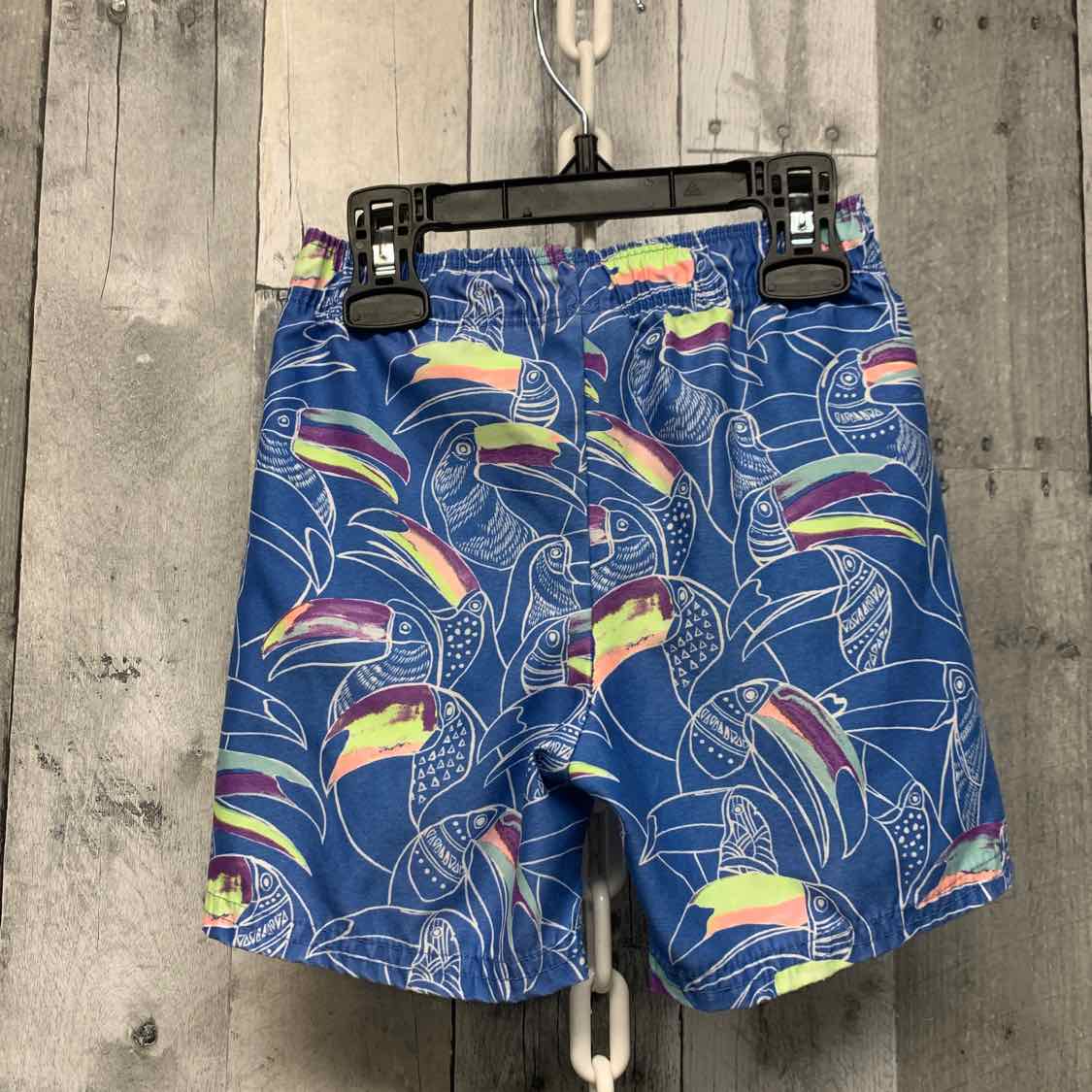 Size 24 Months Blue Graphic Hurley Swim Trunks