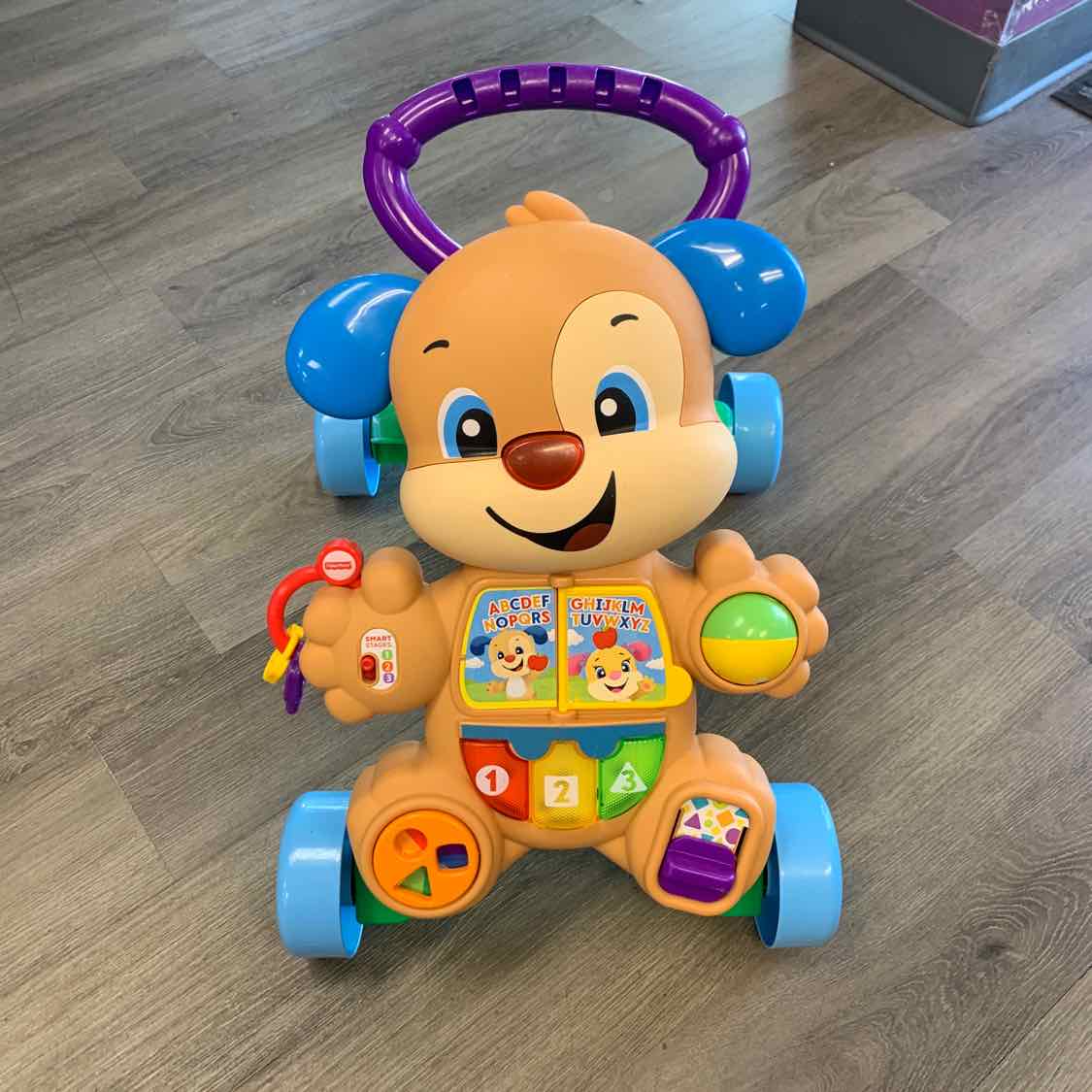 Fisher Price Blue/Tan Activity Walker