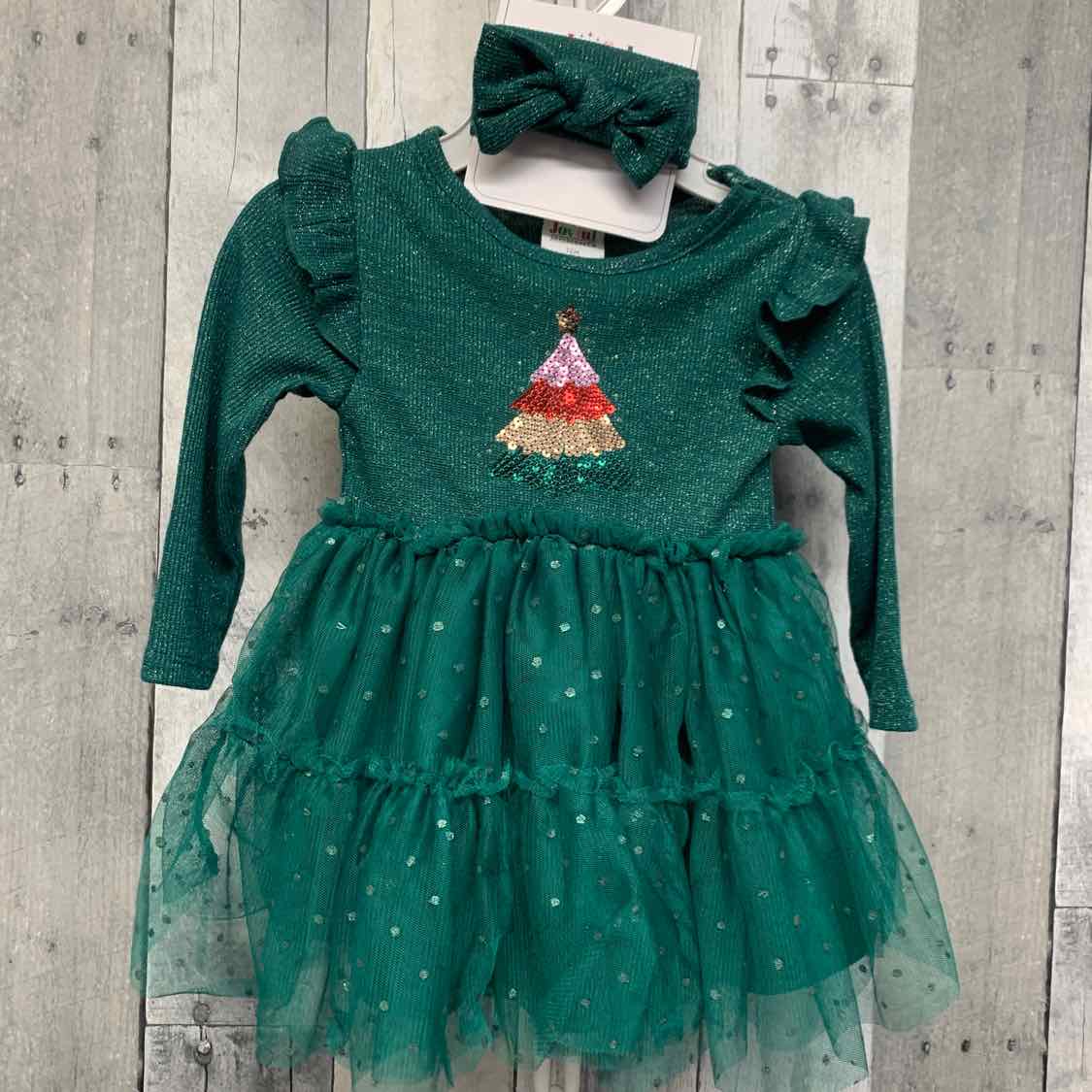 Size 12 Months Green Mid Brand Dress
