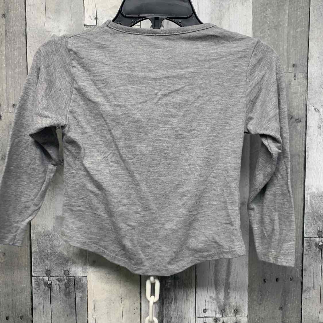 Size 4T Gray Graphic Disney Long Sleeve Shirt